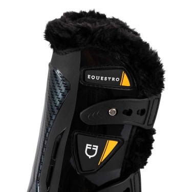 Guêtres anatômicas com lã sintética Spider Man Equestro Preto