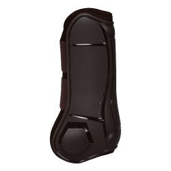 Guétegas anatômicas com fecho duplo de velcro Platinum Equestro Castanho