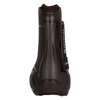 Guétegas anatômicas com fecho duplo de velcro Platinum Equestro Castanho