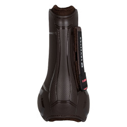Guétegas anatômicas com fecho duplo de velcro Platinum Equestro Castanho