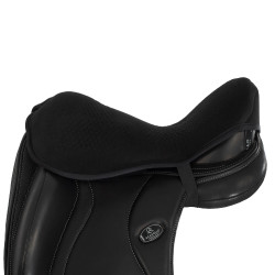 Protetor de selim em gel para dressage com Dri-Lex 20mm Acavallo Preto