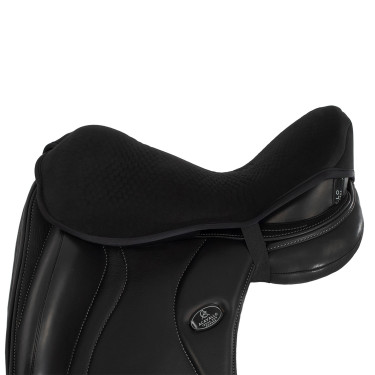 Protetor de selim em gel para dressage com Dri-Lex 20mm Acavallo Preto