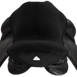 Protetor de selim em gel para dressage com Dri-Lex 20mm Acavallo Preto
