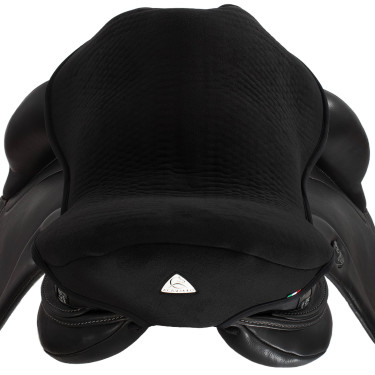 Protetor de selim em gel para dressage com Dri-Lex 20mm Acavallo Preto