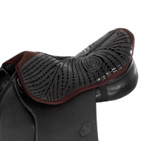 Protetor de selim em gel Air Plus para salto com gel exterior de 10mm Acavallo Castanho