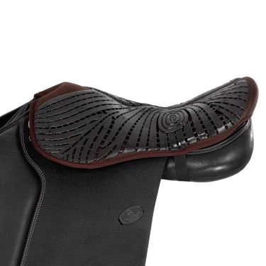 Protetor de selim em gel Air Plus para salto com gel exterior de 10mm Acavallo Castanho Protetor de selim em gel Air Plus para salto com gel exterior de 10mm Acavallo Castanho