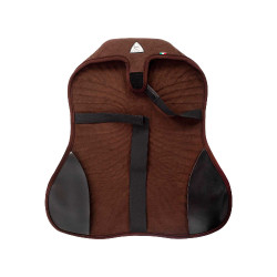 Protetor de selim em gel Air Plus para salto com gel exterior de 10mm Acavallo Castanho Protetor de selim em gel Air Plus para salto com gel exterior de 10mm Acavallo Castanho