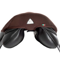 Protetor de selim em gel Air Plus para salto com Dri-Lex 10mm Acavallo Castanho Protetor de selim em gel Air Plus para salto com Dri-Lex 10mm Acavallo Castanho