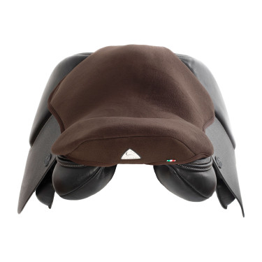 Protetor de selim em gel Air Plus para salto com Dri-Lex 10mm Acavallo Castanho