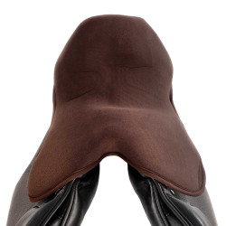 Protetor de selim em gel Air Plus para salto com Dri-Lex 10mm Acavallo Castanho