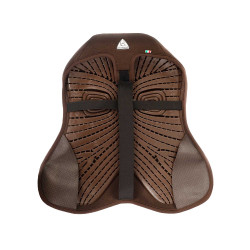 Protetor de selim em gel Air Plus para salto com Dri-Lex 10mm Acavallo Castanho