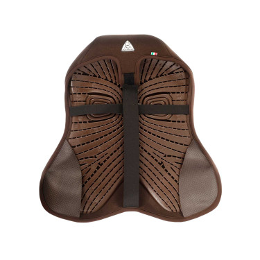 Protetor de selim em gel Air Plus para salto com Dri-Lex 10mm Acavallo Castanho