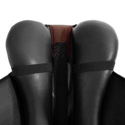 Protetor de selim em gel Air Plus para adestramento com gel exterior de 10mm Acavallo Castanho Protetor de selim em gel Air Plus para adestramento com gel exterior de 10mm Acavallo Castanho