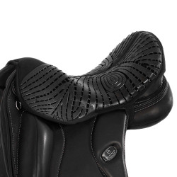 Protetor de selim em gel Air Plus para adestramento com gel exterior de 10mm Acavallo Preto