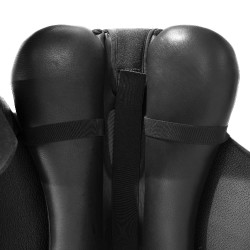 Protetor de selim em gel Air Plus para adestramento com gel exterior de 10mm Acavallo Preto
