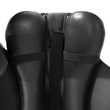 Protetor de selim em gel Air Plus para adestramento com gel exterior de 10mm Acavallo Preto