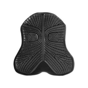 Protetor de selim em gel Air Plus para adestramento com gel exterior de 10mm Acavallo Preto
