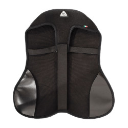 Protetor de selim em gel Air Plus para adestramento com gel exterior de 10mm Acavallo Preto