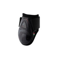 Protetores de boleto para cavalos jovens Opera com gel Acavallo Preto / vermelho Protetores de boleto para cavalos jovens Opera com gel Acavallo Preto / vermelho