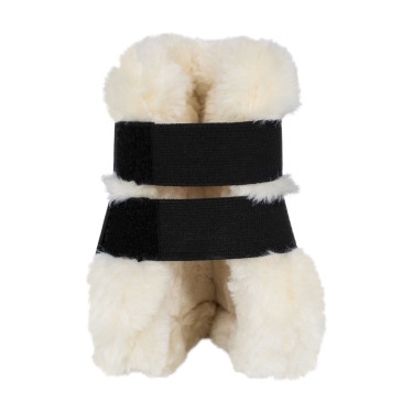 Protetores de boleto em TPU e lã sintética Ruby Equestro Castanho