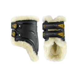 Protetor de boleto com lã sintética Evolution Equestro Preto