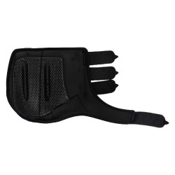 Guétras traseiras em neoprene com inserção em gel Respira Acavallo Preto