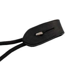 Freio Pelham com gancho robusto Equestro Preto