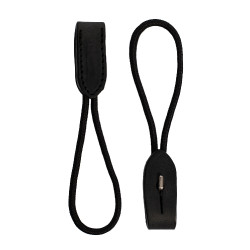 Freio Pelham com gancho robusto Equestro Preto