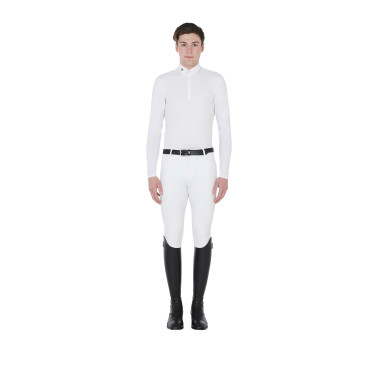 Pólo de competição de mangas compridas masculino Nestor Equestro Pólo de competição de mangas compridas masculino Nestor Equestro