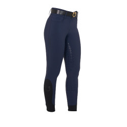 Calça de cintura alta com grip integral feminina Equestro