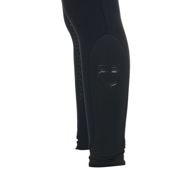 Calça de cintura alta com grip integral feminina Equestro Preto