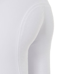 Calça de cintura alta com grip integral feminina Equestro Branco