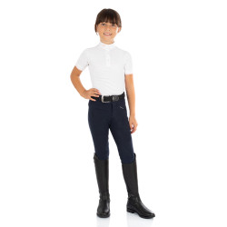 Calça Kasumi infantil em material elástico Equestro Calça Kasumi infantil em material elástico Equestro