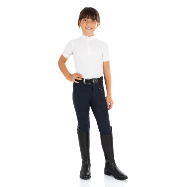 Calça Kasumi infantil em material elástico Equestro Calça Kasumi infantil em material elástico Equestro