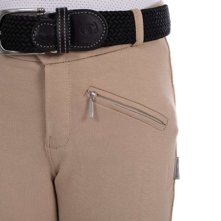 Calça jodhpur infantil Leilani em material elástico Equestro Calça jodhpur infantil Leilani em material elástico Equestro