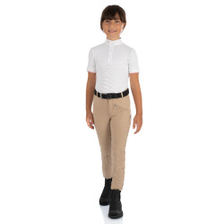 Calça jodhpur infantil Leilani em material elástico Equestro Calça jodhpur infantil Leilani em material elástico Equestro