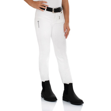 Calça jodhpur infantil Leilani em material elástico Equestro Calça jodhpur infantil Leilani em material elástico Equestro