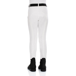 Calça jodhpur infantil Leilani em material elástico Equestro Calça jodhpur infantil Leilani em material elástico Equestro