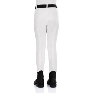 Calça jodhpur infantil Leilani em material elástico Equestro Calça jodhpur infantil Leilani em material elástico Equestro
