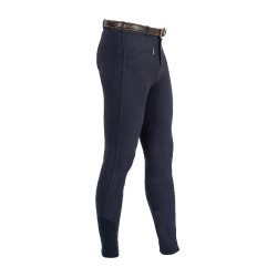 Calça masculina Urano em algodão stretch Equestro Marinho Azul-marinho