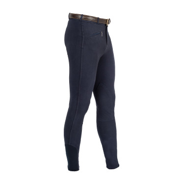 Calça masculina Urano em algodão stretch Equestro Marinho Azul-marinho