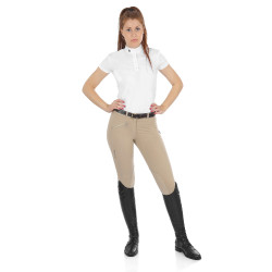Calça feminina Selene em algodão stretch Equestro Calça feminina Selene em algodão stretch Equestro