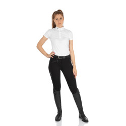 Calça feminina Selene em algodão stretch Equestro Preto
