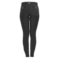 Calça feminina Race em algodão stretch Equestro Preto Calça feminina Race em algodão stretch Equestro Preto