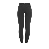 Calça feminina com grip no joelho em tecido técnico Clio Equestro Branco Calça feminina com grip no joelho em tecido técnico Clio Equestro Branco