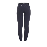 Calça feminina com grip no joelho em tecido técnico Clio Equestro Branco Calça feminina com grip no joelho em tecido técnico Clio Equestro Branco