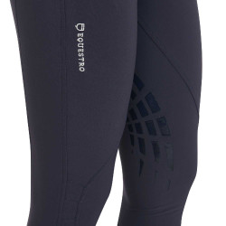 Calça feminina com grip no joelho em tecido técnico Clio Equestro Marinho Azul-marinho Calça feminina com grip no joelho em tecido técnico Clio Equestro Marinho Azul-marinho