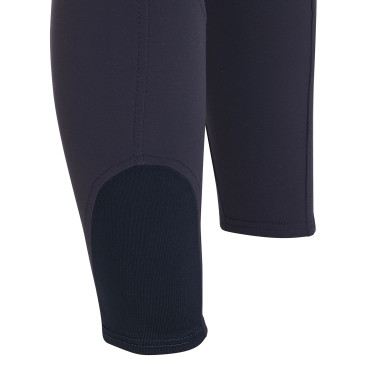 Calça feminina com grip no joelho em tecido técnico Clio Equestro Marinho Azul-marinho Calça feminina com grip no joelho em tecido técnico Clio Equestro Marinho Azul-marinho
