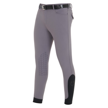 Calça de verão masculina Caspar Light Equestro Cinza claro Cinzento