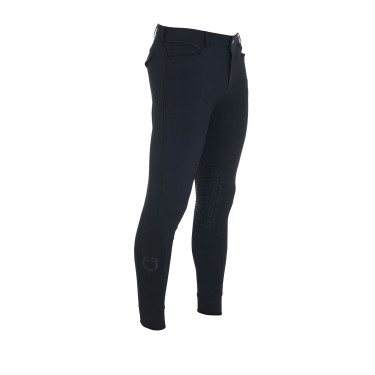 Calça de verão masculina Caspar Light Equestro Preto